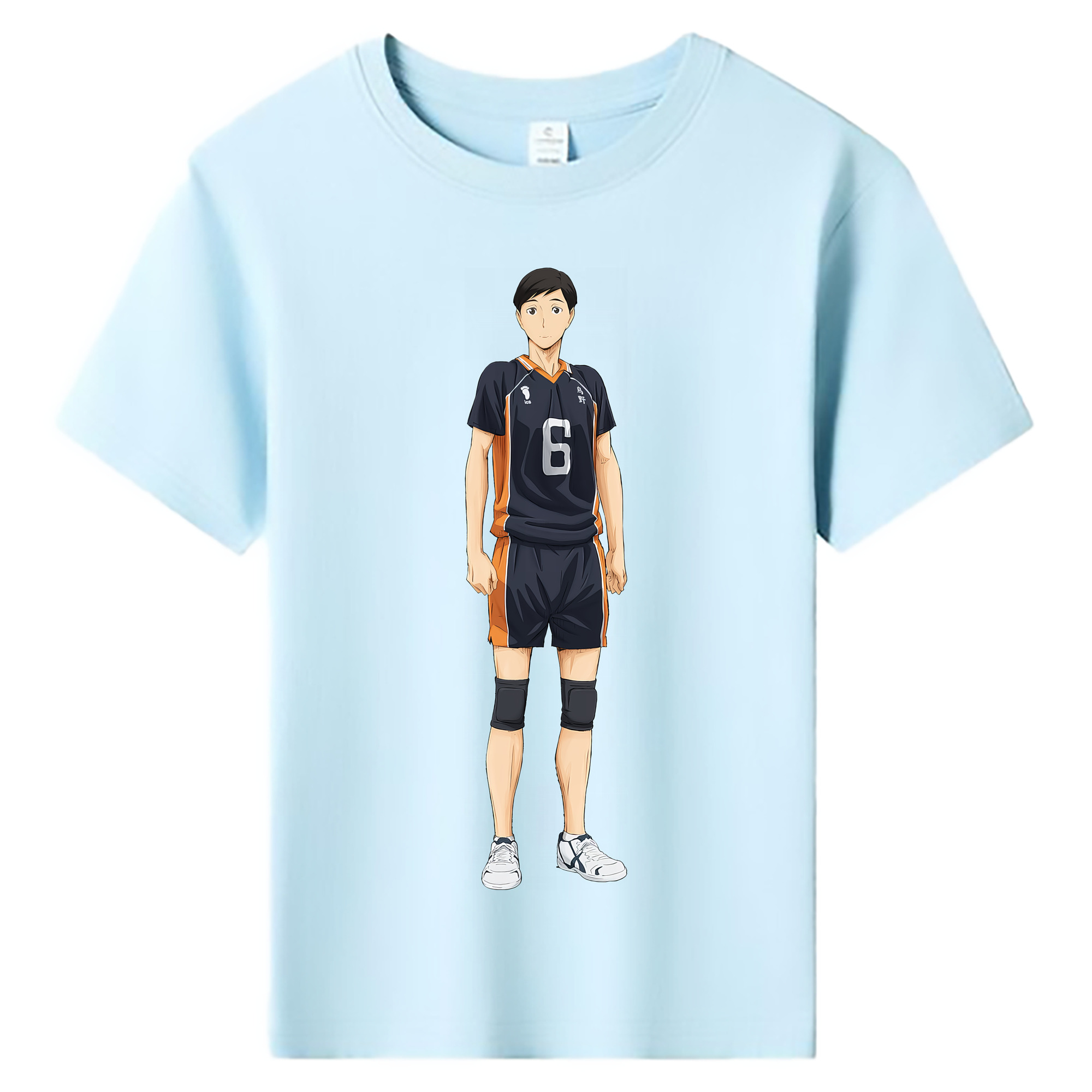 （画像用） ハイキュー!! Haikyu!! 綿100％キッズTシャツ（フロントプリント）